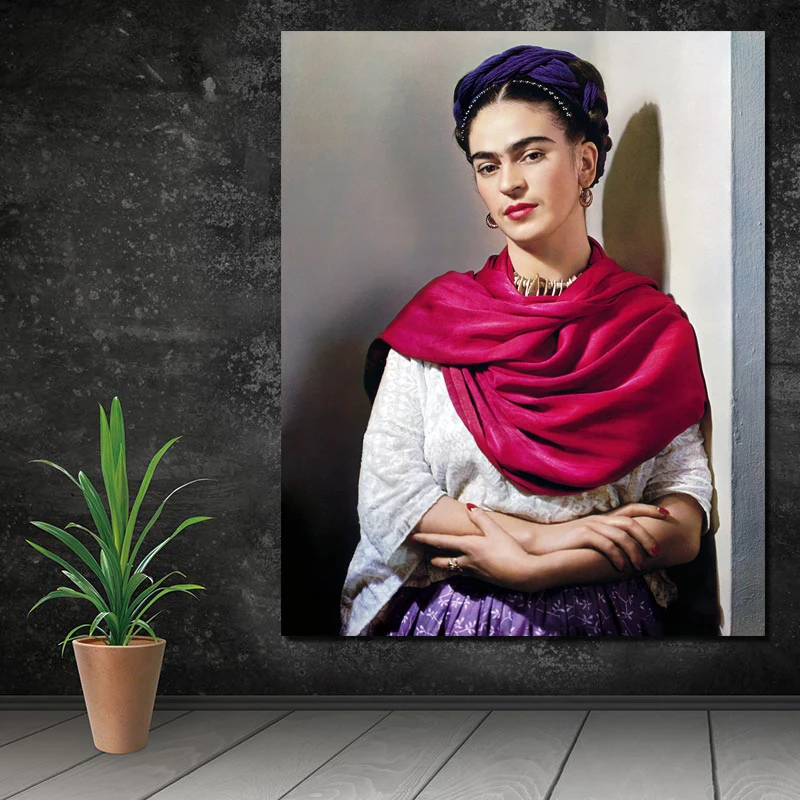 

Frida Nickolas Muray Canvas Painting Print Living Room Home Decoration Modern Wall Art Oil Painting Posters Pictures Accessories