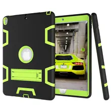 For iPad Pro 10.5 Case Cover Armor Shockproof Heavy Duty Silicon PC Stand For New iPad 10.5 ipad pro10.5″ Tablet PC Cover Cases