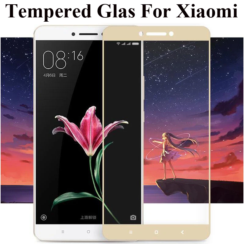 Dreamysow цветной экран Protetor полное покрытие закаленное стекло для Xiaomi Redmi 5A Note 4 Global 4X