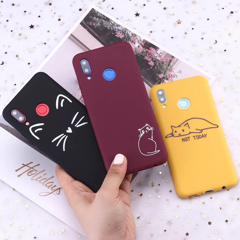 For Xiaomi Mi Redmi Note 5 6 7 8 9 10 lite Pro Plus Cat kittens Memes Kitty Cute Candy Silicone Phone Case Cover Capa Fundas | Мобильные