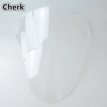 

Clear Motorcycle Windscreen Windshield Screen Protector Wind Deflectors Double Bubble For Yamaha FZ6 FAZER 2003-2008