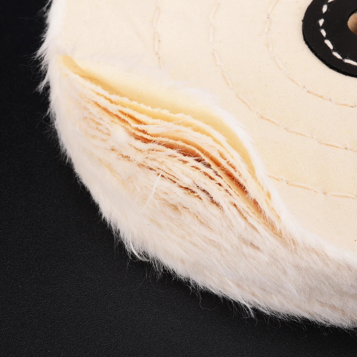 1pc 6inch 150mm White Flannel Polish Grinder Pad Cloth Buffing Polishing Wheel Disc Buffer Multi for Metal Marble Glass Ceramics
