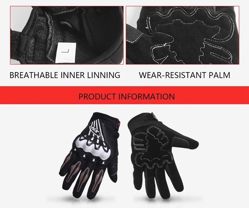 Pro-biker MCS-18 мотоцикл полный палец перчатки MX гонки Guantes мотокросса защитные перчатки Guanti двигатель велосипед Guantes Luvas