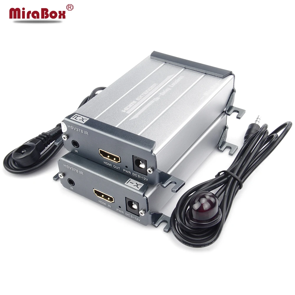 

100m HDMI Extender IR With Video Lossless and No Time Delay Over Single CAT5e/6 UTP Cable rj45 HDMI Transmitter and receiver