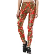 

3d printing yoga pants Red green Abstract Pattern Sports yoga pants Fitness pants Party cool Leggins Legging Tights Gym