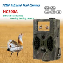 Камуфляжная камера HC-300A камера для охоты 12MP 1080 p HD Цифровая камера для наблюдения за дикой природой инфракрасные фото-ловушки для охоты