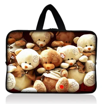 

Free Shipping + Tracking number Teddy Bear Sleeve Bag Case Pouch +Handle For 7.9" Apple Ipad Mini Tablet PC W/Cover