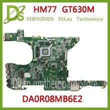 KEFU DR0R08MB6E2 motherboard For DELL 14R 5420 7420 Laptop Motherboard DA0R08MB6E2 HM77 GT630M original Test mainboard KEFU DR0R08MB6E2 motherboard For DELL 14R 5420 7420 Laptop Motherboard DA0R08MB6E2 HM77 GT630M original Test mainboard