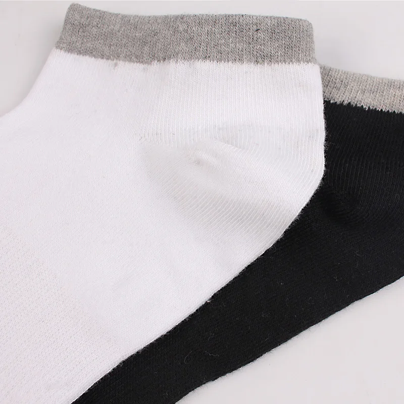 1Pair Short Socks for Men Summer Autumn Male Solid Color Cotton Ankle Socks Absorb Sweat Deodorization High Quality Terry Sports Socks  (2)