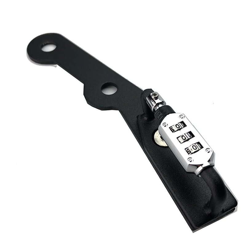 

For Yamaha MT-07 2014-2019，FZ-07 14-17, FJ-07 14-16 Motorcycle Helmet Lock Password Mount Hook Black Side Anti-theft Security