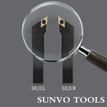 

SDJCR1616H11 SDJCL1616H07 SDJCR1616H07 Use Carbide Insert DCMT11304 DCGT11304 DCMT070204 DCGT DCMT turning tools SDJCR SDJCL