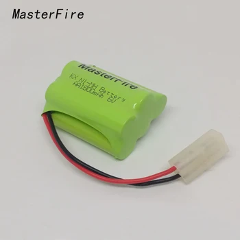 

MasterFire 2pack/lot Brand New 6V AA 1800mAh Ni-MH Battery Rechargeable NiMH Batteries Pack with plug