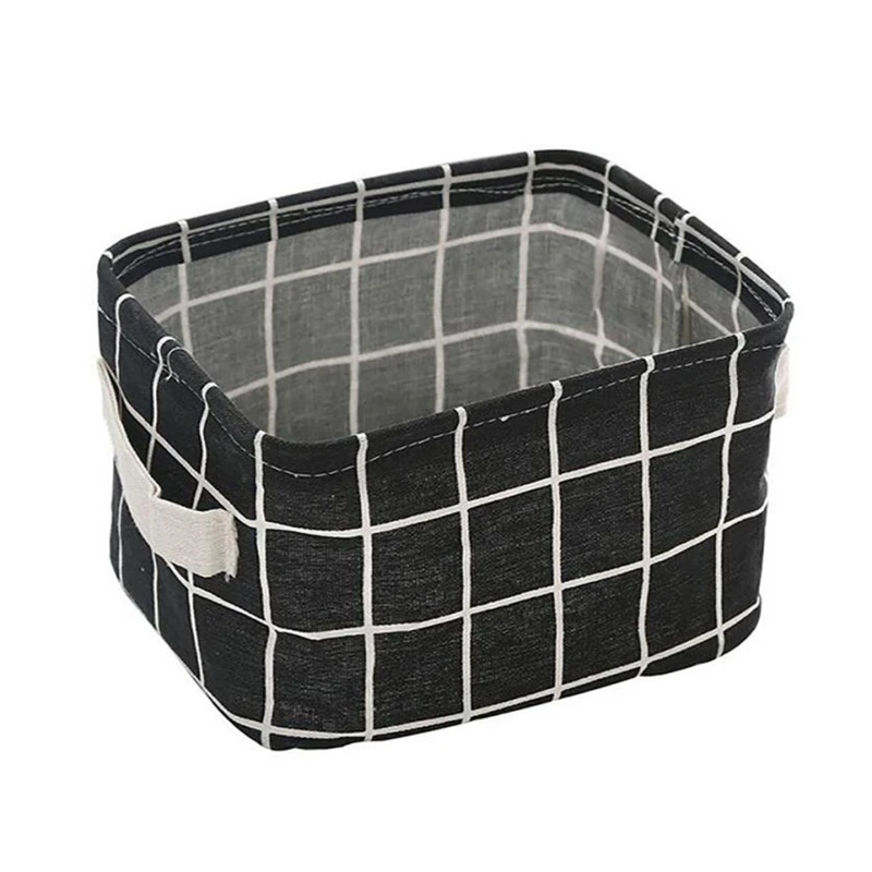 2018 Creative New Fashion Foldable Storage Bin Closet Toy Box Container Organizer Fabric Basket easy carry Hot Selling  C0214   04
