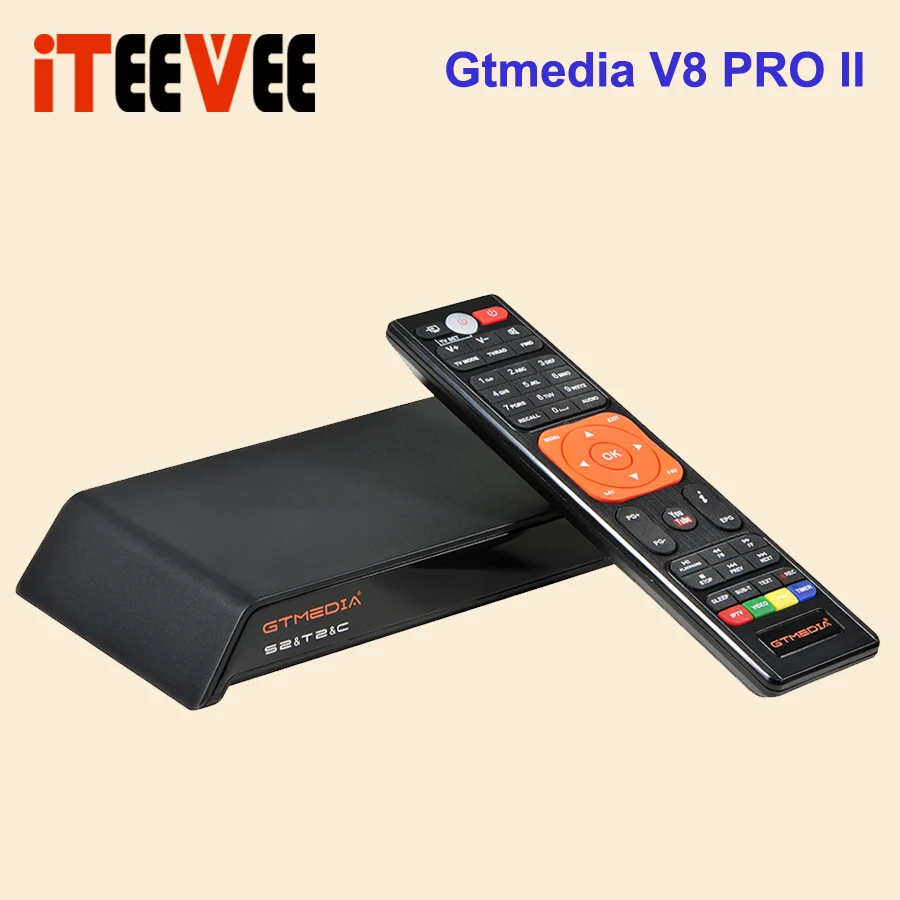 Новейший цифровой ресивер GTmedia V8 Pro 2 DVB T2 поддерживает H.265/HEVC T/кабель Dvb S/S2/SX