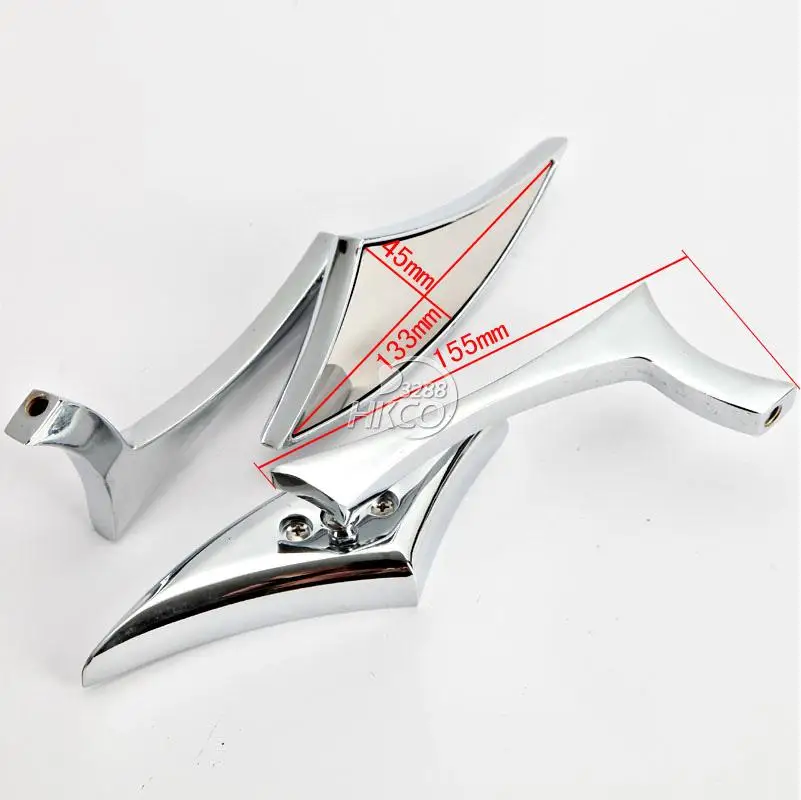 Wow Custom Arrow мотоциклетные боковые зеркала заднего вида 8 мм 10 мм Cruiser Chopper (art.: 7a11dfb92) - 7a11dfb92
