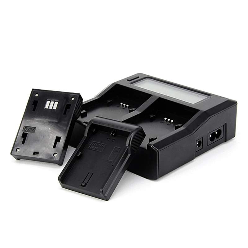 

ABKT-Camera Battery Charger Dual Channel Lcd Display Quick Battery Charger For Sony Np-Fp70 Fp90 Np-Fv50 Np-Fv60 Np-Fv70 Np-Fv