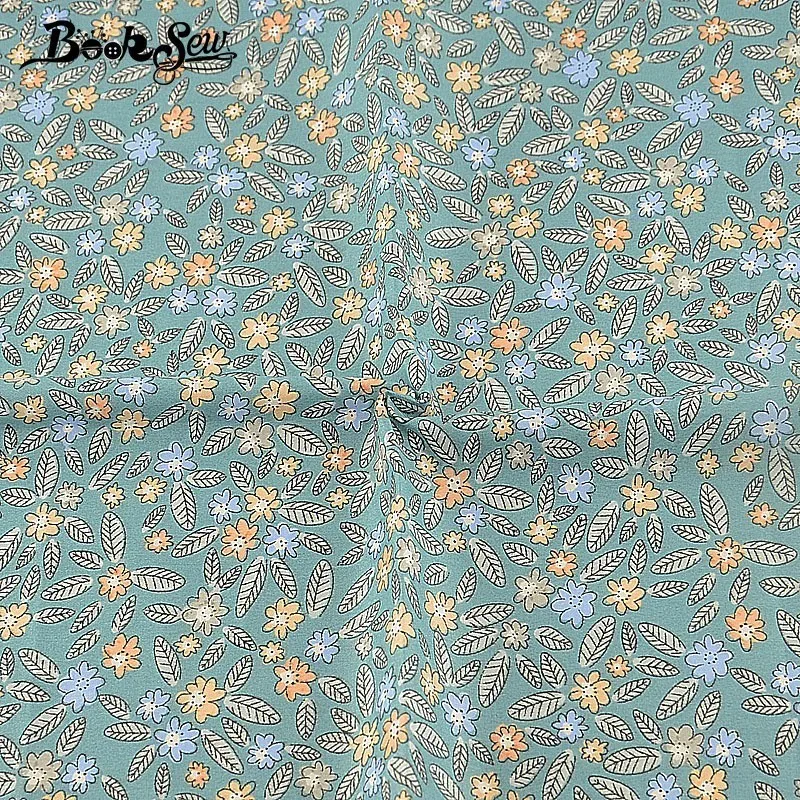 Booksew 6 PCS/lot 40x 50cm Scrapbooking Patchwork DIY Sewing Material Textile Tissu Coton Floral Fabric Cotton Twill Cloth - Цвет: 50cmx160cm