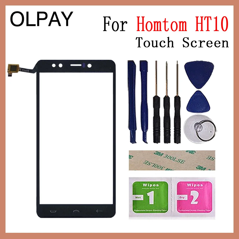 OLPAY 5 дюйма для сенсорного экрана HT10 HT 10 дигитайзер передняя панель внешнее стекло