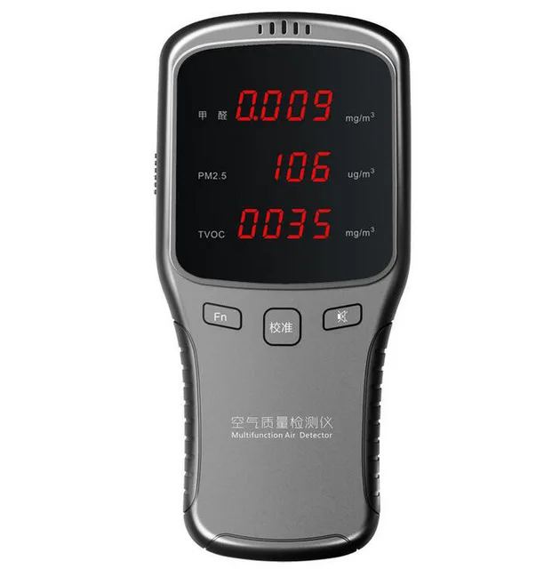 

ormaldeyde Detector HCHO TVOC PM1.0 PM2.5 PM10 Monitor Digital Gas Analyzer Household PM 1.0 2.5 10 Air Quality Detector
