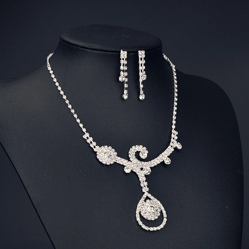 Jewelry & Accessories,Fashion Jewelry Sets. Bridal jewelry, Wedding jewelry, Zircon necklace earrings set Jewelry & Accessories,Fashion Jewelry Sets. Bridal jewelry, Wedding jewelry, Zircon necklace earrings set