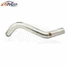 Выхлопная труба мотоцикла из нержавеющей стали модифицированный зажим для скутеров на мотоцикл средняя труба скользящая промежуточная труба системы выпуска для Benelli BN 600