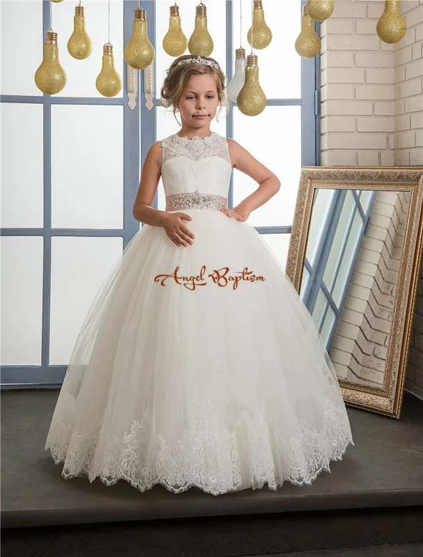 Cute Cute Flower Girl Dresses Vintage Jewel Sash Lace Net Baby Girl Birthday Party Christmas Princess Dresses Party Dresses Cute Cute Flower Girl Dresses Vintage Jewel Sash Lace Net Baby Girl Birthday Party Christmas Princess Dresses Party Dresses