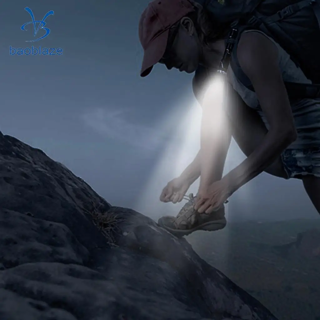 

Handheld Flashlight Waterproof IPX8 Torch Lamp LED Light Aluminum Light