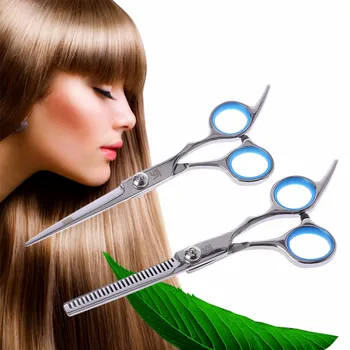 

1 Set Professional Barber Hair Scissors Flat Scissors Thin Hair Cut Styling Tool