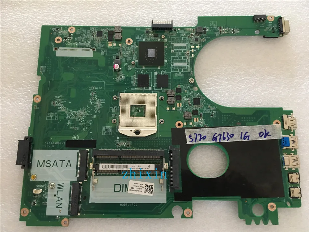 

yourui DA0R09MB6H1 REV : H LAPTOP MOTHERBOARD CN-01040N FOR DELL INSPIRON 5720 7720 (COMPATIBLE with cn-072P0M) NOTEBOOK