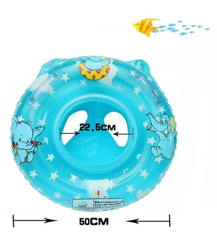 Детское плавание кольцо надувной поплавок кольцо ребенок Подушка поплавок милый слон узор бассейн аксессуары игрушки