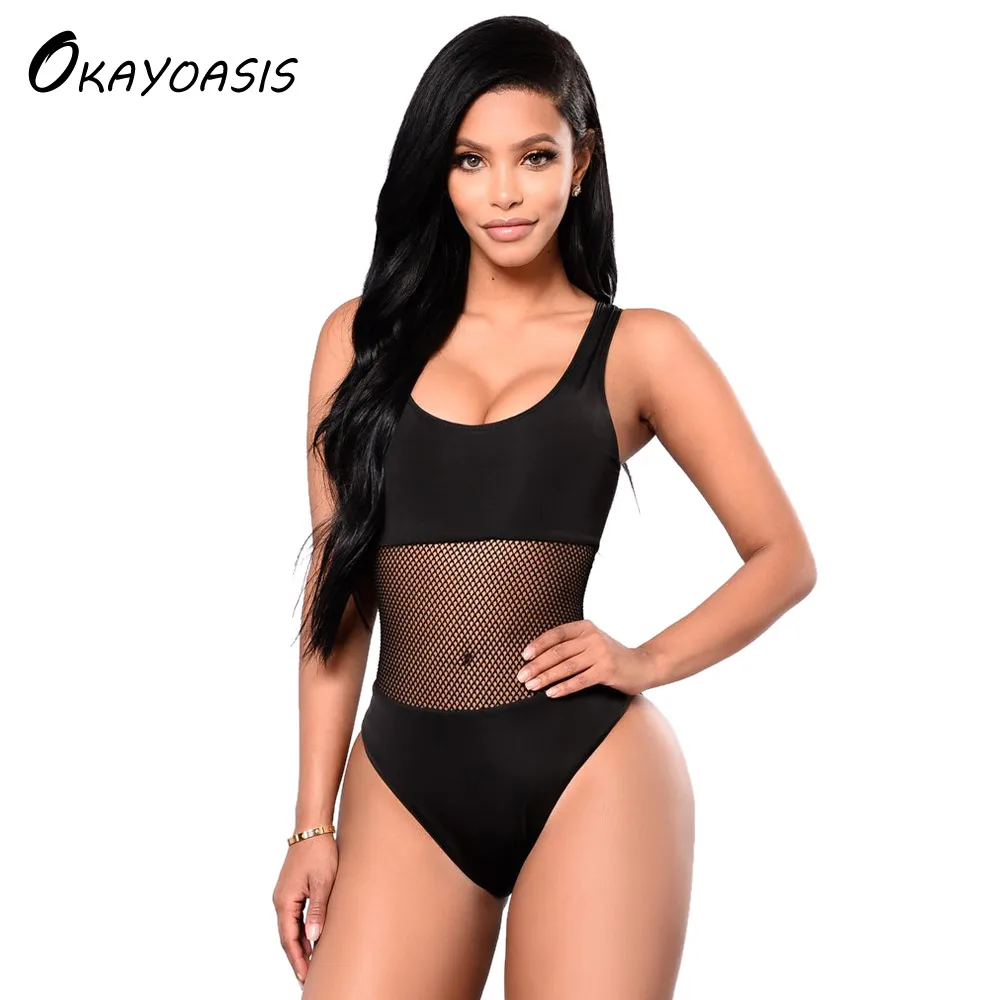 Skinny Bodysuit Sexy Women Summer Bodysuits 2017 Sleeveless Casual