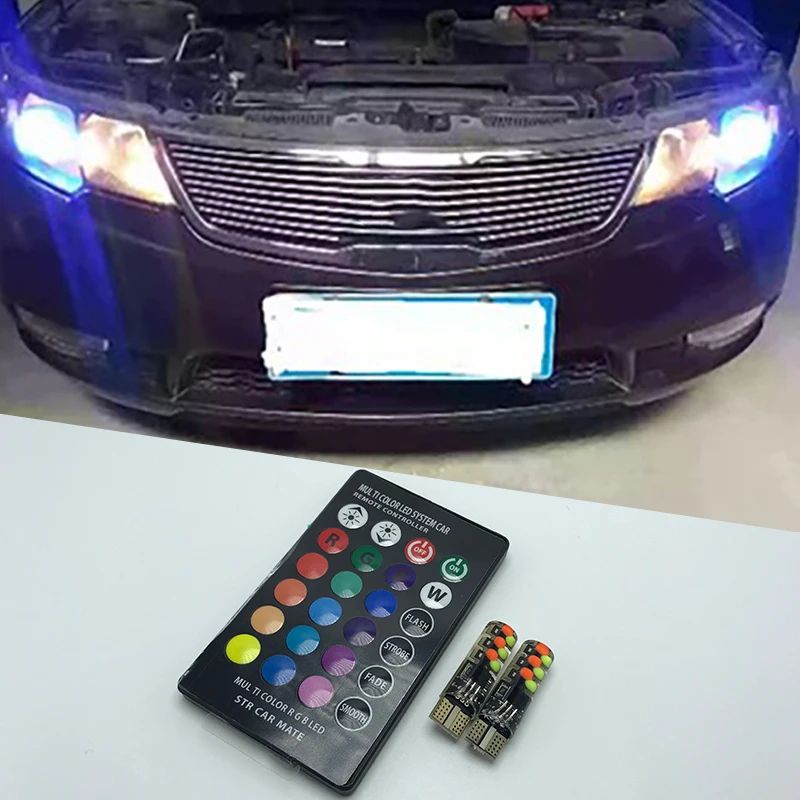 

T10 W5W 194 168 bulb Led Car Clearance Lights with Remote for Opel Vectra C Vivaro F3 J7 Car Styling