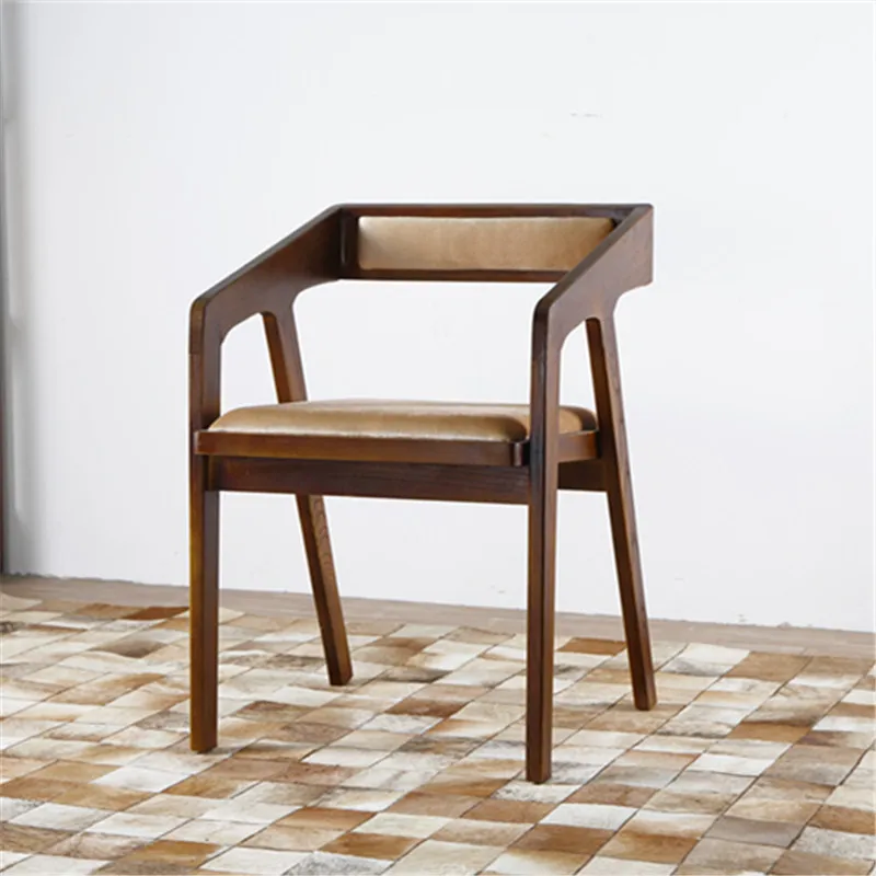 Simple And Modern Wood Chair Coffee Lounge Dining Simple And Modern Wood Chair Coffee Lounge Dining Tables Chairs Computer Office Hotel In Shampoo From