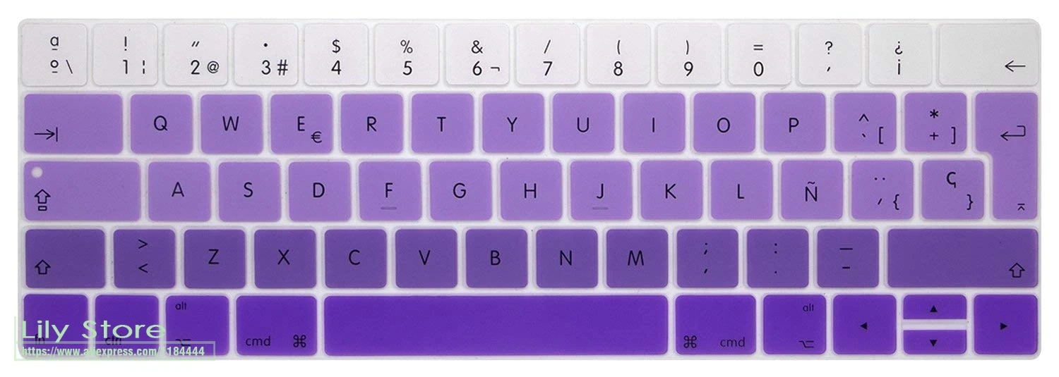 Для новейших моделей 2017 / 2016 с мультисенсорной панелью Macbook Pro 13 15 2018 клавиатура