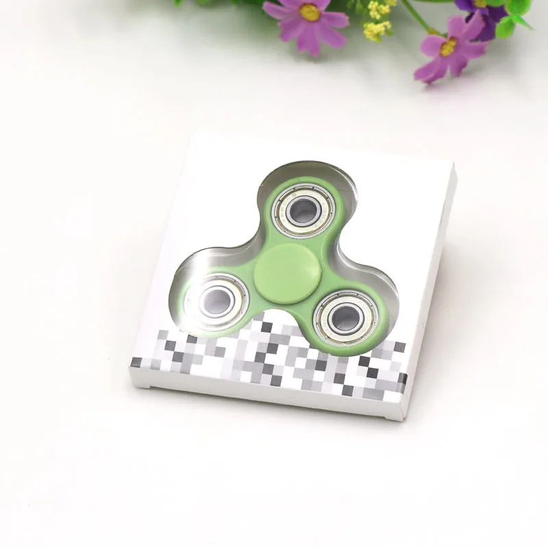 5 цветов Tri-Spinner Непоседа игрушки Пластик EDC руки Spinner Для аутизма и СДВГ беспокойство стресса фокус Игрушечные лошадки дети подарок