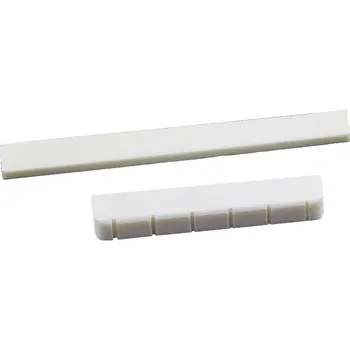 

MSOR White Guitar Parts 6 String Classical Guitar Bone Bridge Saddle And Nut Ivory Set