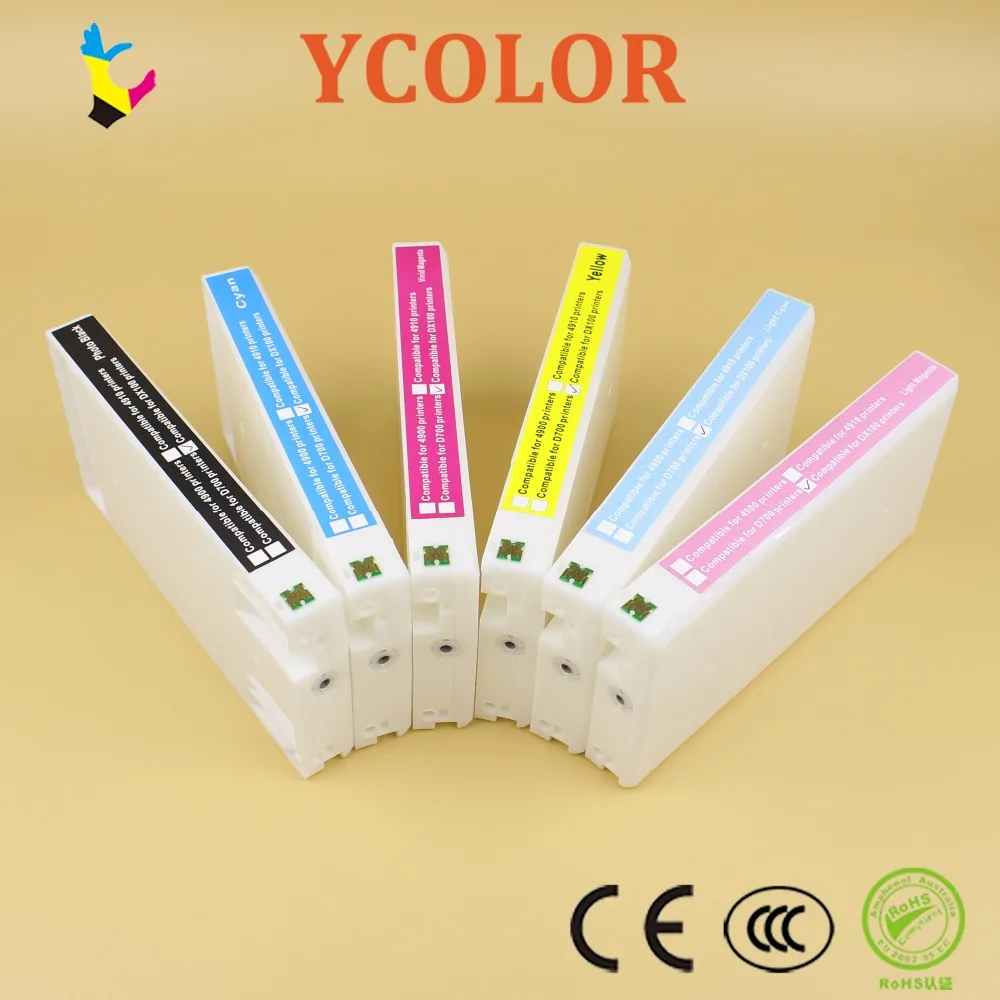 Stable T7811 T7816 For Fuji DX100 Compatible Ink Cartridge Fulled With 200ml Dye Ink For