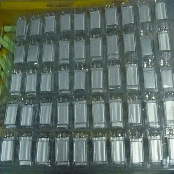 ultra thin lithium polymer battery 3.7V li polymer battery 1000mah 072060 702060