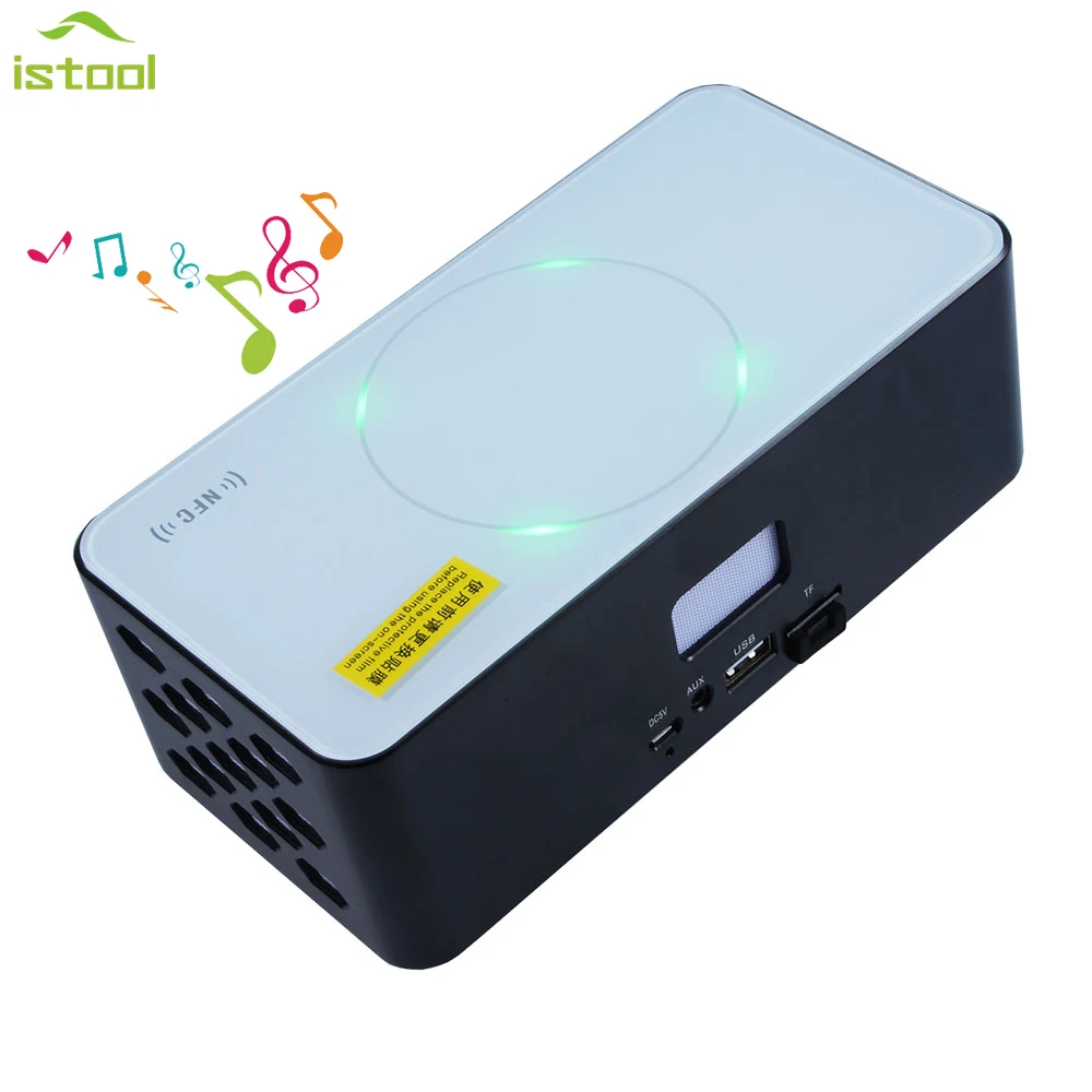 

KR-8200A Touch Control Bluetooth Stereo Portable Speaker With nfc Audio Speakers For PC FM Sound Box Wireless Cube speakers