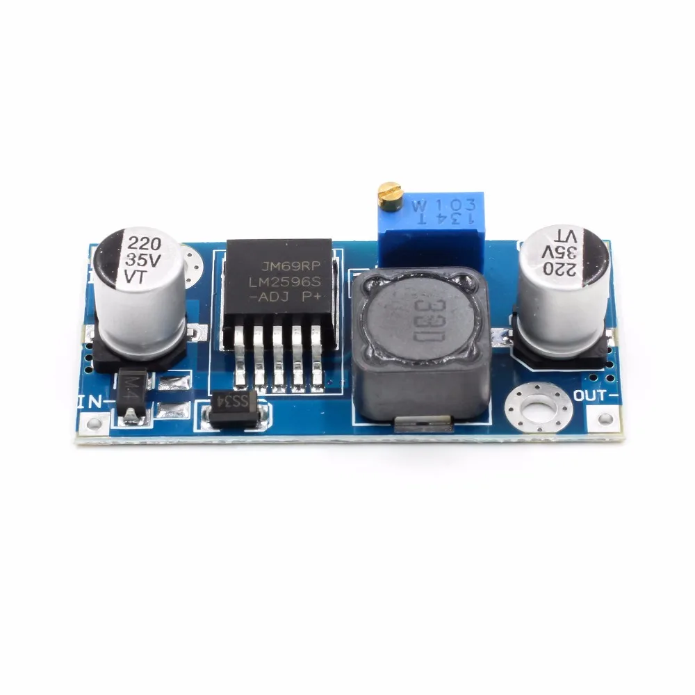 1.23V-30V DC-DC Buck Converter Step Down Module LM2596 Power Supply Output dc-dc step down 1.23V-30V DC-DC Buck Converter Step Down Module LM2596 Power Supply Output dc-dc step down