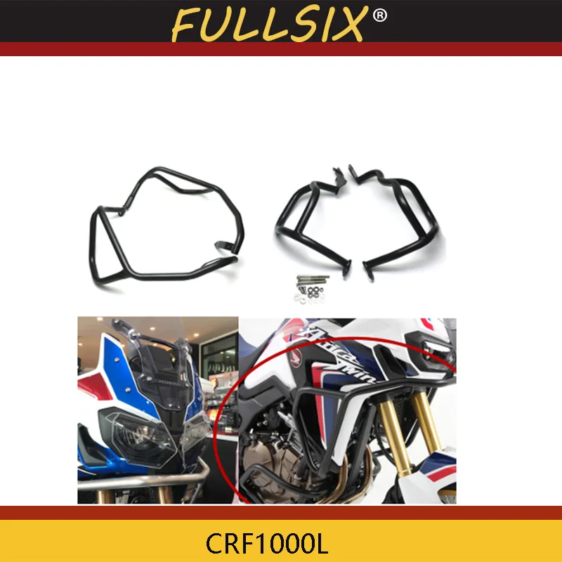 

Upper & Lower Crash Bar Engine Guard Bumper Frame Protector for Honda CRF 1000 L 2016-2017 1000L Africa Twin ABS CRF1000L