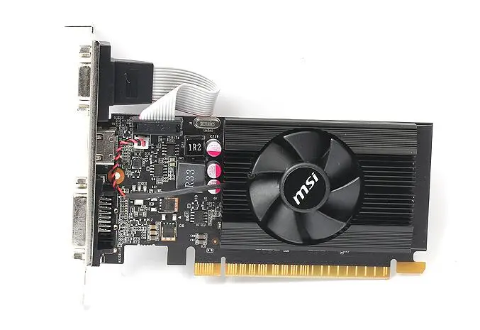  For MSI N720-2G D3 / LP Half-Height Blade Card HTPC Game Standalone 2G Graphics Card Free Shipping 