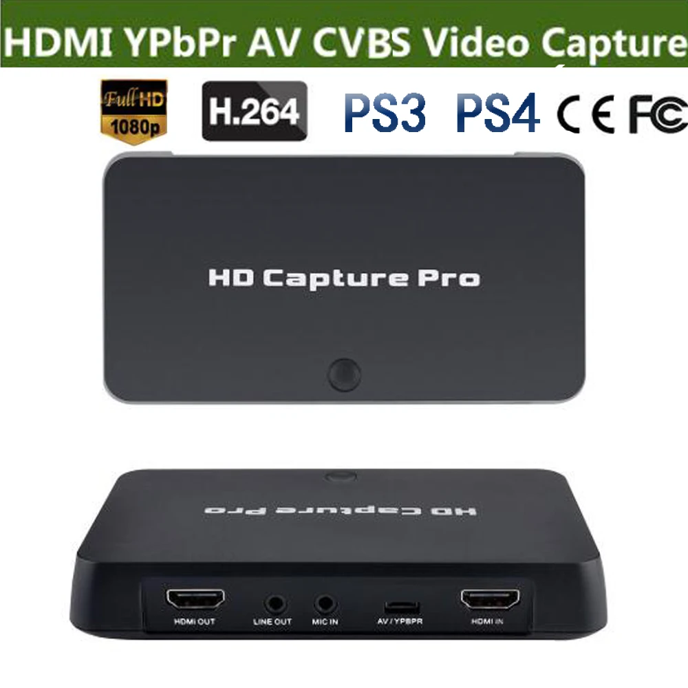 ^*Best Offers ezcap295 HD Video Capture Pro HDMI 1080P Recorder USB Flash Disk Playback with Remote Control For Xbox 360 PS3 PS4 Set-Top Box