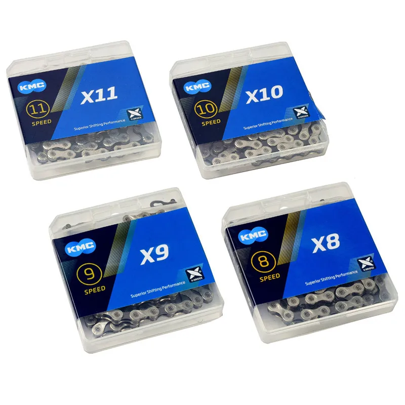 Новая Оригинальная цепь KMC Z8 Z9 X8 X9 X10 X11 116 звеньев для переключения передач 8 9 10 11