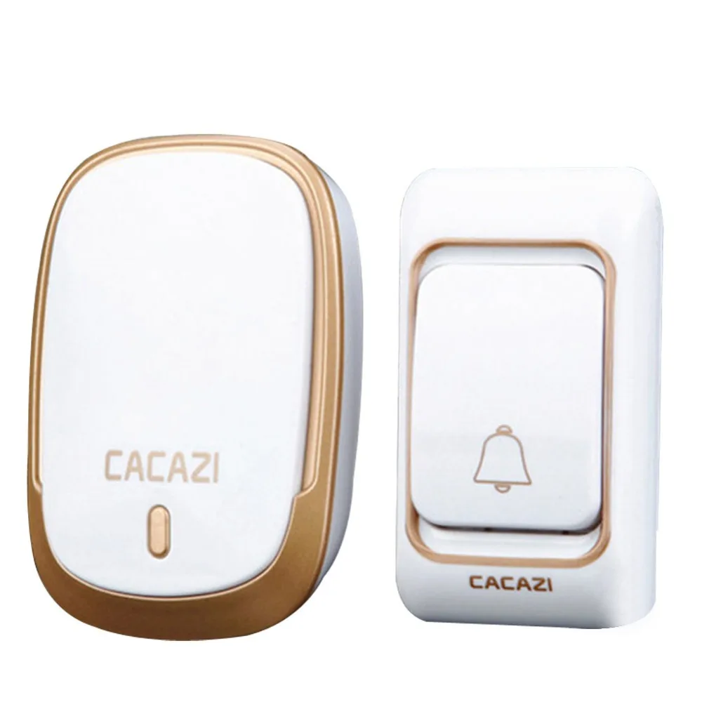 1 шт Новый Беспроводной СВЕТОДИОДНЫЙ Кольцо Дверной звонок удаленного Управление 36 Кольца 1 передатчик 1 приемник для Офис отель Прямая