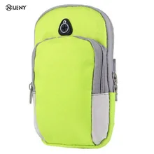 Для пробежки, наручный чехол для телефона, Беговая упаковочная сумка для спортзала, Универсальный Водонепроницаемый Чехол для мобильного телефона 6"