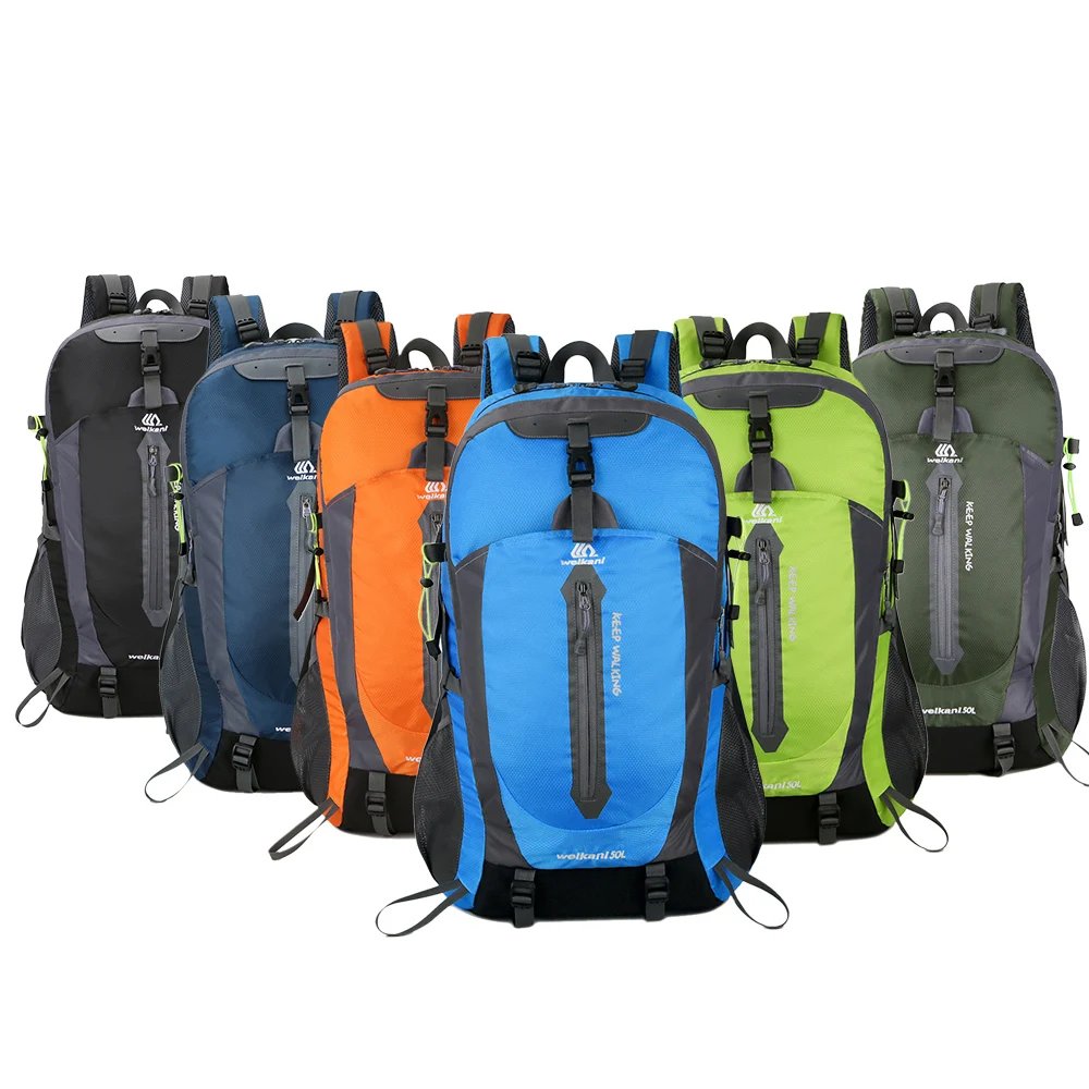 40L/50L рюкзак для велоспорта, водонепроницаемый, водостойкий, дышащий, 5 цветов, походный рюкзак для ноутбука, походный рюкзак, походная сумка для мужчин и женщин