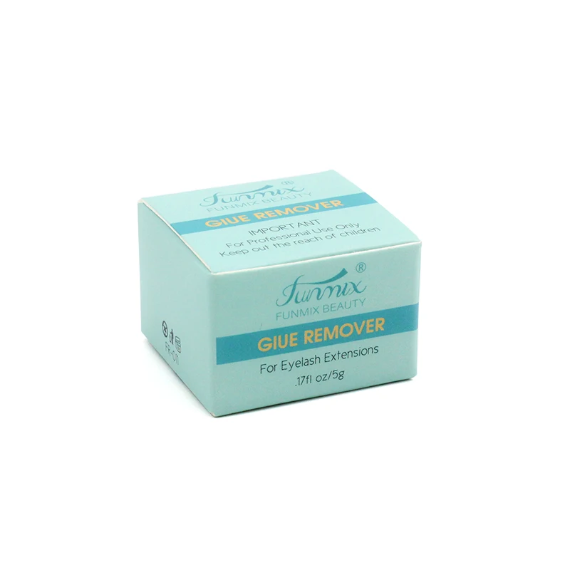 New Funmix 5g Eyelash Glue Remover Zero Stimulation Cream Removal for Lashes Extension Fragrancy Smell Fast Clean Glue Remover