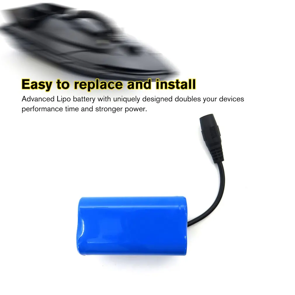 

Flytec 38.48Wh 5200mAh 7.4V Lipo Battery for 2011-5 Generation Fishing Bait Rc Boat Replacement Spare Parts Accessory