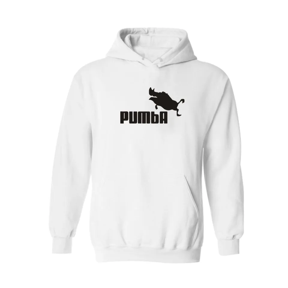 2016 Pumba Black Hooded Sweatshirt with Hoodies Men Brand in Mens Hoodies and Sweatshirts 3xl xxs